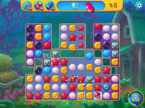 Fishdom level 6548 no boosters フィッシュダム ノーマル [Friend's]