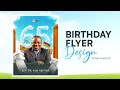 Birthday Flyer Design In Pixellab 2026