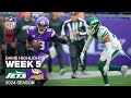 New York Jets Vs Minnesota Vikings 2024 Week 5 Game Highlights