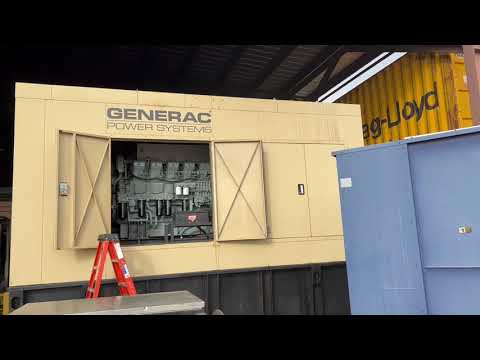 Generator Load Test: Generac 1200 kW Diesel