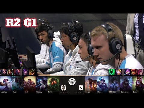 GG vs C9 - Game 1 | Round 2 LoL MSI 2023 Main Stage | Golden Guardians vs Cloud 9 G1 full game