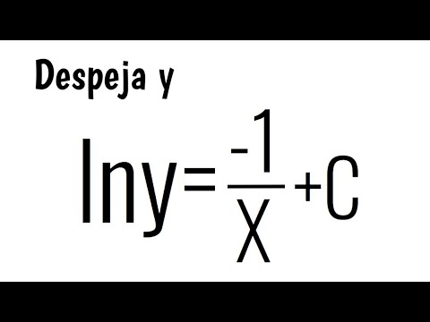 RESOLUCIÓN DE UNA ECUACIÓN LOGARÍTMICA. Despeja y