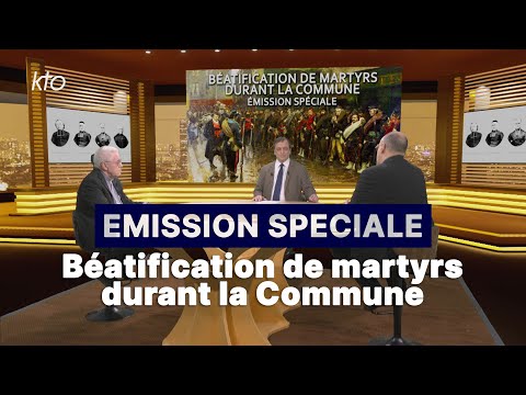 Béatification de martyrs durant la Commune