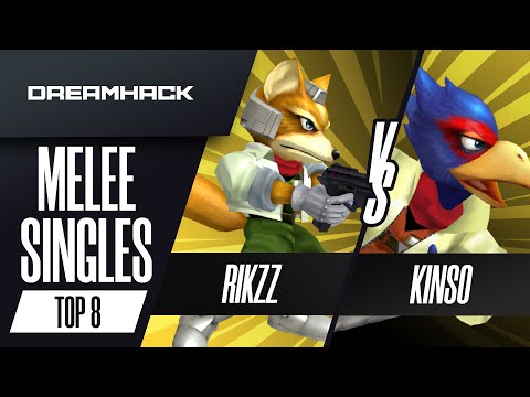 Rikzz vs Kins0 - Melee Singles Losers Top 8 - DreamHack Rotterdam