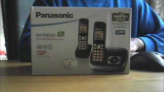 Panasonic KX-TG6522 Unboxing