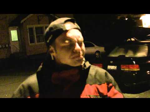 Fatboy eats a lit cigarette