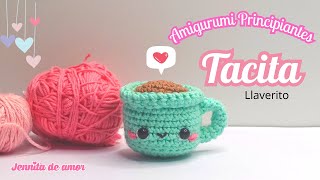 ¡MUY FACIL¡💕 TACITA Para PRINCIPIANTES 💕paso a paso -1 Parte Amigurumi- Cursos Principiantes