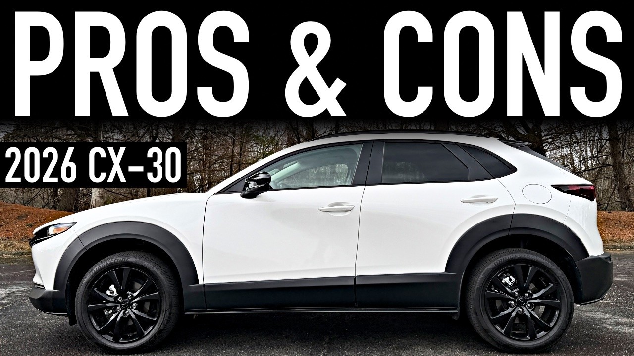 Pros & Cons of the 2026 Mazda CX-30