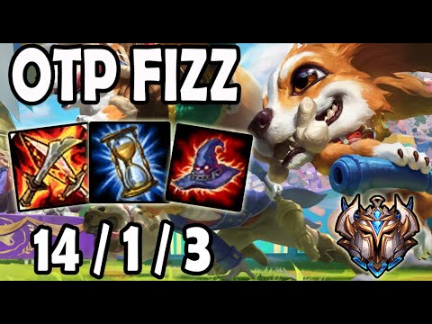 OTP Fizz vs Galio [ MID ] Lol Challenger Korea