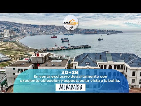 Video de Hermoso Departamento en VENTA Valparaíso