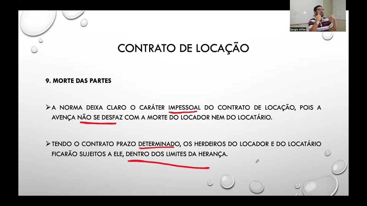 Contrato de locação (parte 5)