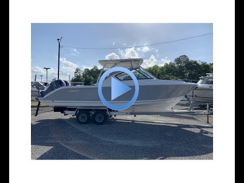 New 2019 Pursuit DC 266 27ft. Dual Console Boat For Sale In Jacksonville, FL: Walkaround