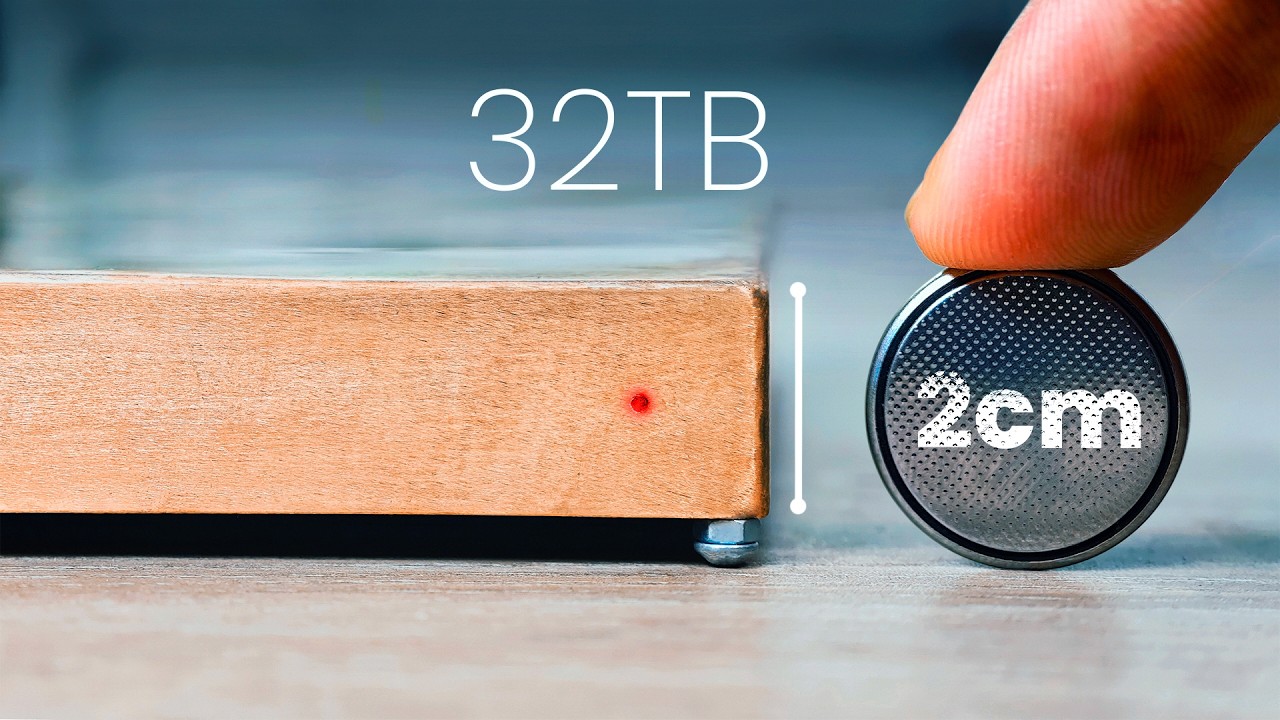 Building a NAS Just 2cm Thin (Up to 32TB Inside)