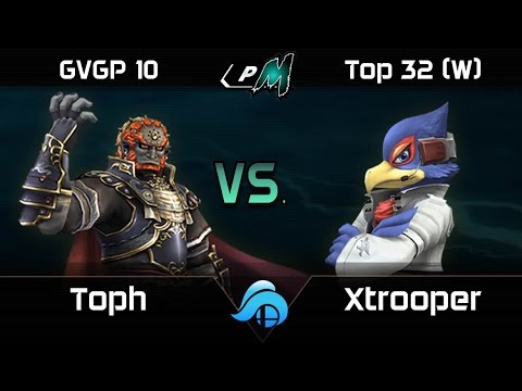 GVGP 10 Project M Top 32 - Toph (Ganondorf) vs. Xtrooper (Falco)