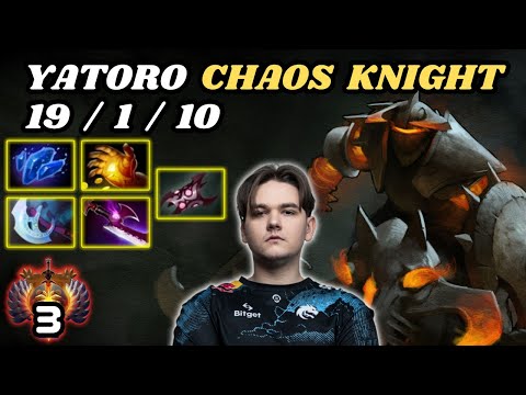 🔥 YATORO Chaos Knight Hard Carry Immortal 3 🔥 EZ For YATOROGOD - Dota 2
