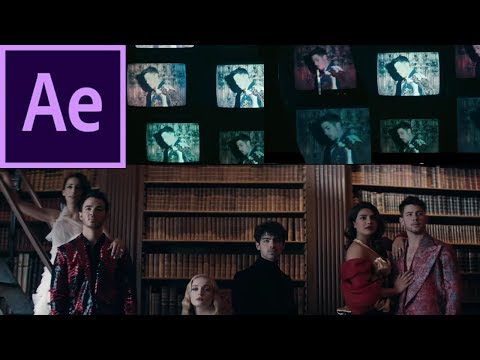 Jonas Brother, Sucker - TV Screen Replacement (After Effects)