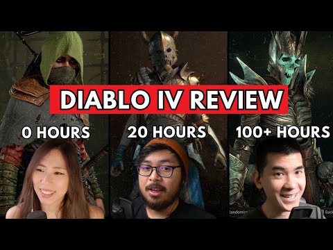Diablo IV Review - 0 hours vs 20 hours vs 100 hours