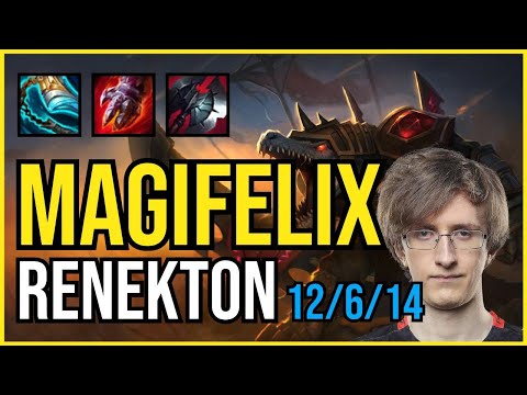 MAGIFELIX - RENEKTON Mid - EUW Challenger - Patch 11.7