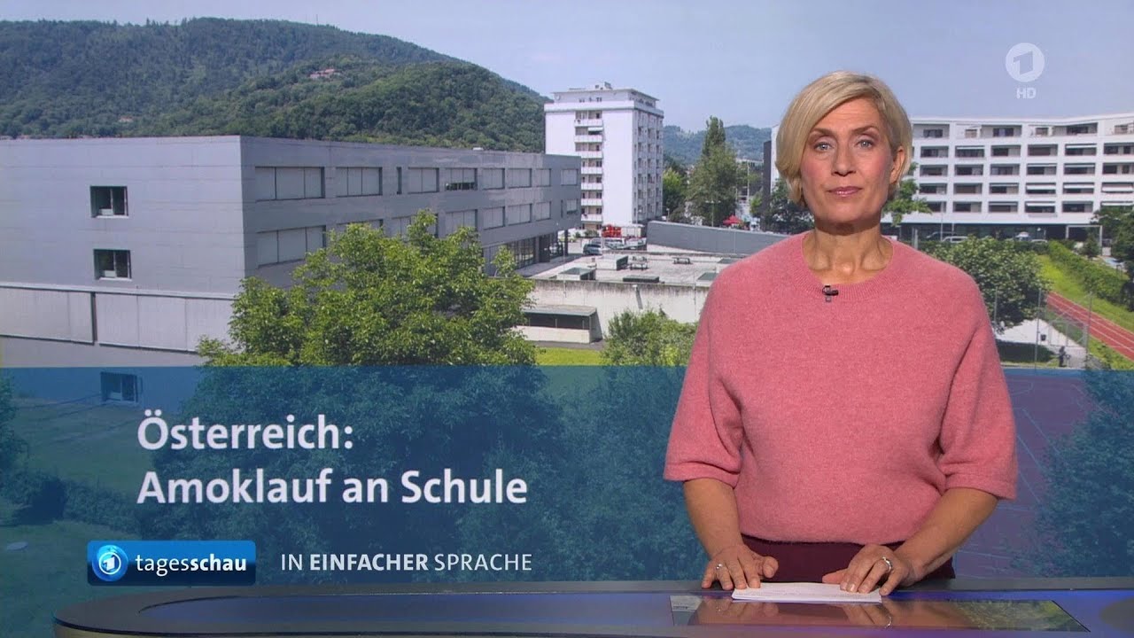 tagesschau in Einfacher Sprache 19:00 Uhr, 10.06.2025