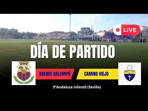 Brenes Balompié 🆚 Camino Viejo C.F 3°Andaluza Infantil (Sevilla) Minuto a Minuto