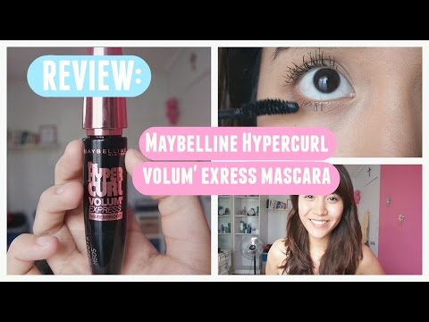 REVIEW: Maybelline Hypercurl Volum' Express Mascara | Jamie Tecson