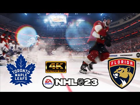 Florida Panthers vs Toronto Maple Leafs! NHL 23! 4K! PS5!