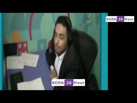 حركات مضحكة للمعلق حسن العيدروس في كابينة التعليق في مباراة فرنسا ومجر ️ على فرصة كيليان مبابي