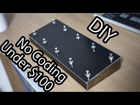 【DIY】MIDI foot controller for Guitar 【Easy】
