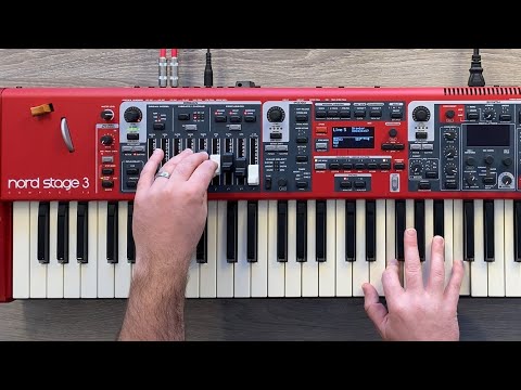 Nord Stage 3 - Organ Section Demo and Overview