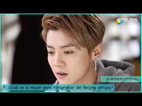 [SUB.  ESPAÑOL] 170420 LuHan x L'Officiel Homes - Sesión de fotos para mayo 2017 + P&R