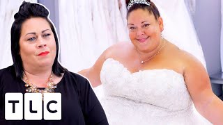 Jo &amp; Al Give A Helping Hand To An Anxious Bride And Her Sparkly Desires | Curvy Brides Boutique