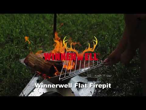 Туристическая костровая чаша-гриль Winnerwell Medium Flat Firepit Туристическая костровая чаша-гриль Winnerwell Medium Flat Firepit