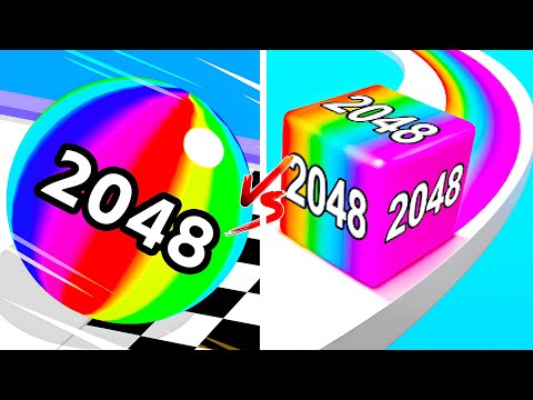Ball Run 2048 VS Jelly Run 2048 - All Levels Max Update Walkthrough Mobile NEW Gameplay LP8F