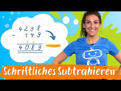 Schriftliches Subtrahieren – Minusrechnen einfach erklärt | Mathematik | Silicon Valley Kids