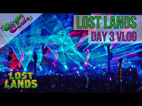 Lost Lands 2022 - Saturday Vlog Day 3 - [Music Festival] | @GingerCandE