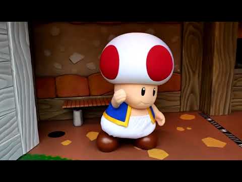 Toad Dances at Super Nintendo World