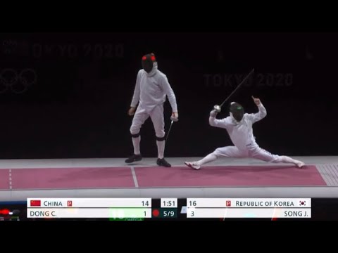 He Found A Thigh Way! Twice!! Though Finally You See His Opponent Was Ready The 3rd Time! Ooh 😯!!