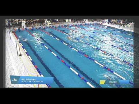 Eliminatorie 3 dei 400 Stile Libero  Assoluti Femmine Agonisti - 17 Memorial Chiara Giavi