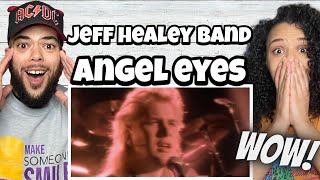 HIS VOICE!!.. The Jeff Healey Band  - Angel Eyes | FIRST TIME HEARING REACTION
