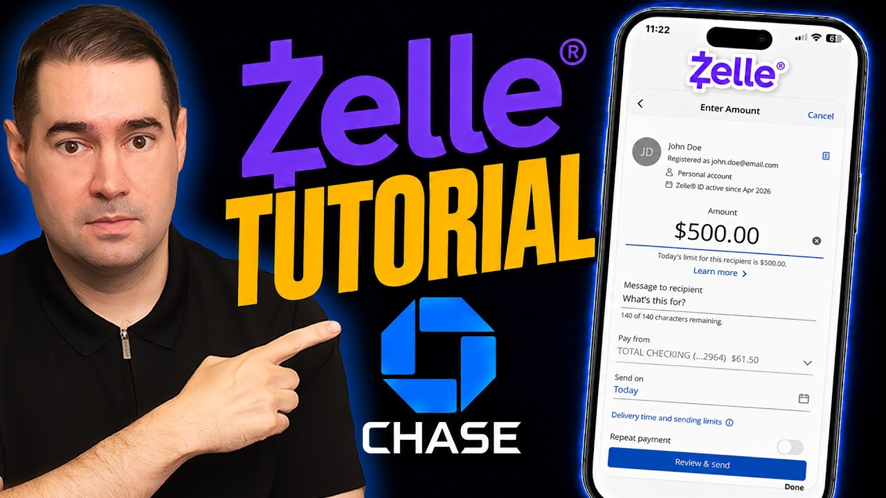 How to Send Money with Zelle on Chase - Full Tutorial