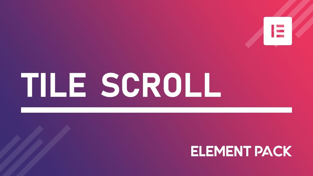 Tile Scroll Video Thumbnail