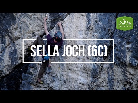 Sport Climbing Sella Joch (6c) at Citta dei Sassi in the Dolomites | Best Climbing Spots in Europe
