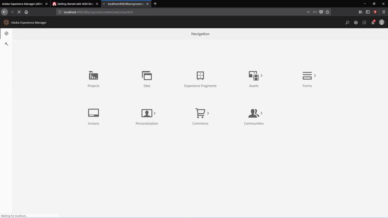 Adobe Experience Manager (AEM) Guides WKND Part 1