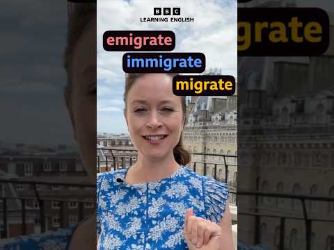 「移住」「移民」「移住」- 違いは何？ #shorts (‘emigrate’, ‘immigrate’ and ‘migrate’ – what’s the difference? #shorts)