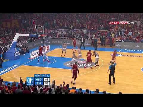 Avrupa Basketbolunun gelmiş geçmiş en iyi atmosferi. (27 Nisan, 2016 - Abdi İpekçi Arena)