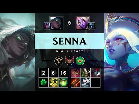 Senna Support vs Soraka - BR Grandmaster Patch 25.07