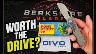 I Drove 3 HOURS For This Knife! Divo Pony Sout V2 First Impressions #DivoKnives #PonyStoutV2 #EDC