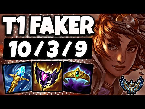 T1 Faker Taliyah MID vs Rumble - Patch 13.17 Korea Challenger ✅