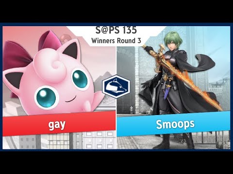 S@PS 135 Ultimate Singles - gay(Jigglypuff) vs Smoops(Byleth/ROB) Winners R3