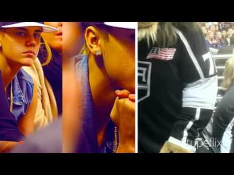 Justin Bieber Justin & Sean Kingston attends the LA Kings vs. New Jersey Devils, Hockey 25.10.2011